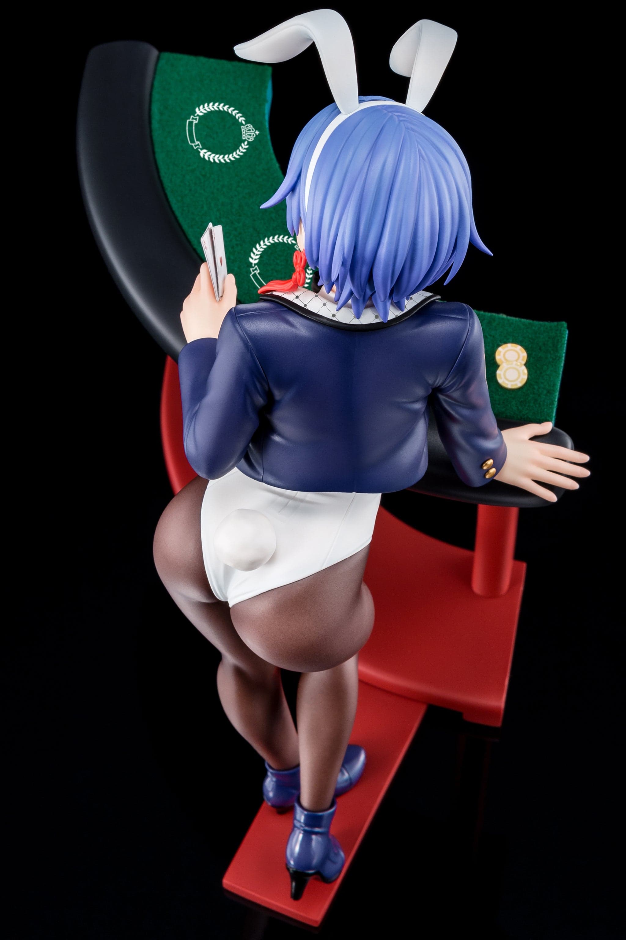 Sakuya Sieglinde Wearing Lapis Lazuli Blue Bunny Costume with Nip Slip Gimmick System 1/6 Scale