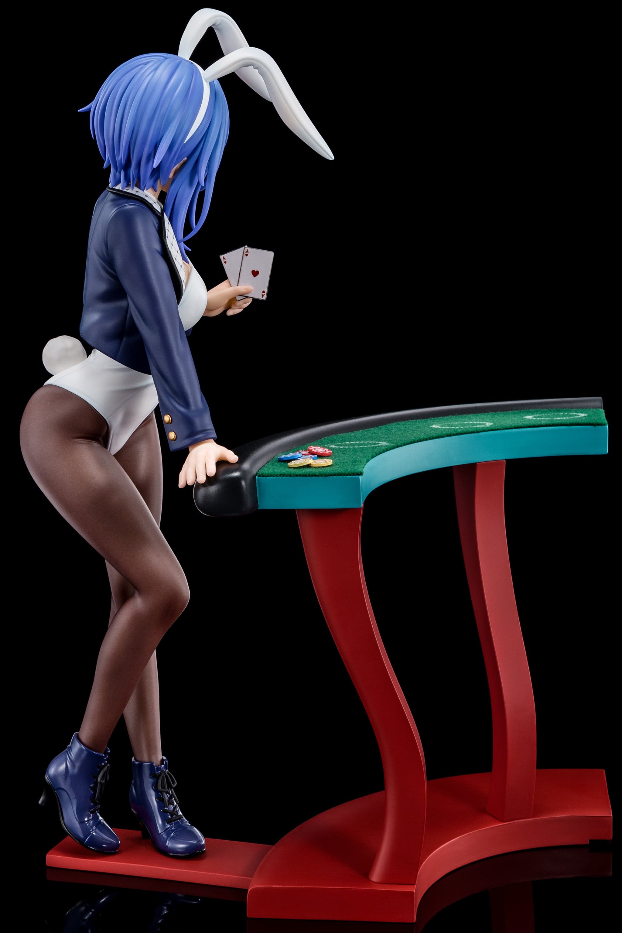 Sakuya Sieglinde Wearing Lapis Lazuli Blue Bunny Costume with Nip Slip Gimmick System 1/6 Scale