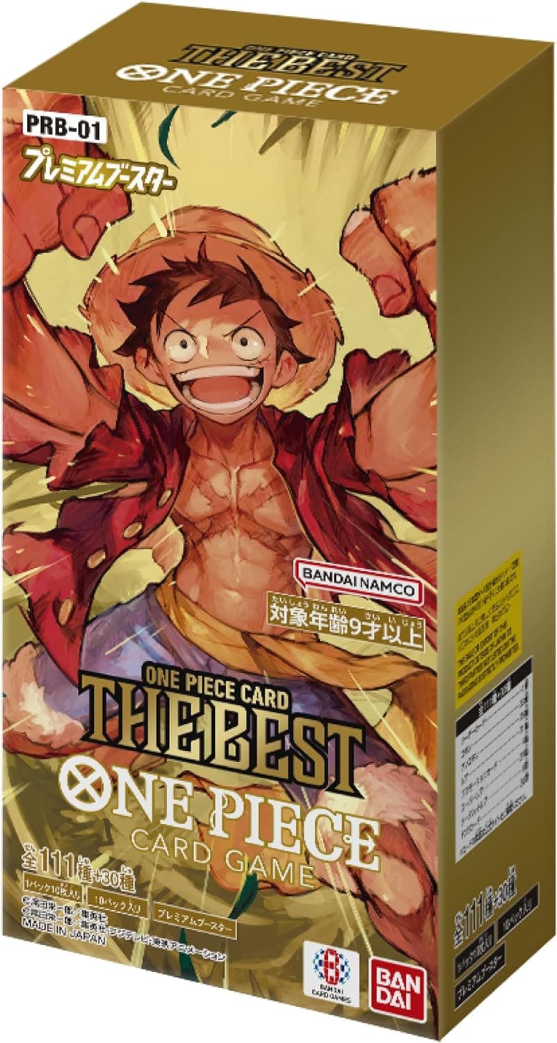 Card Game Premium Booster ONE PIECE CARD THE BEST PRB-01