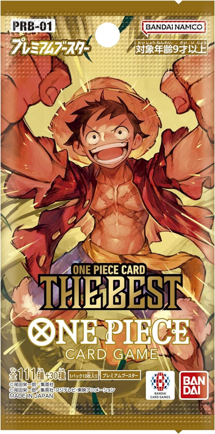 Card Game Premium Booster ONE PIECE CARD THE BEST PRB-01