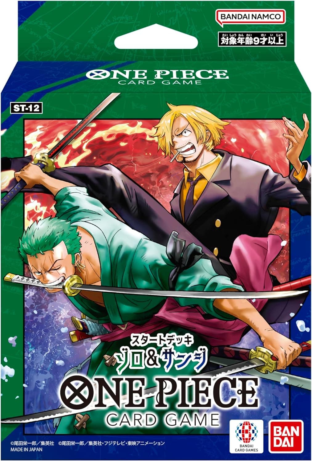 Card Game Start Deck Zoro & Sanji ST-12