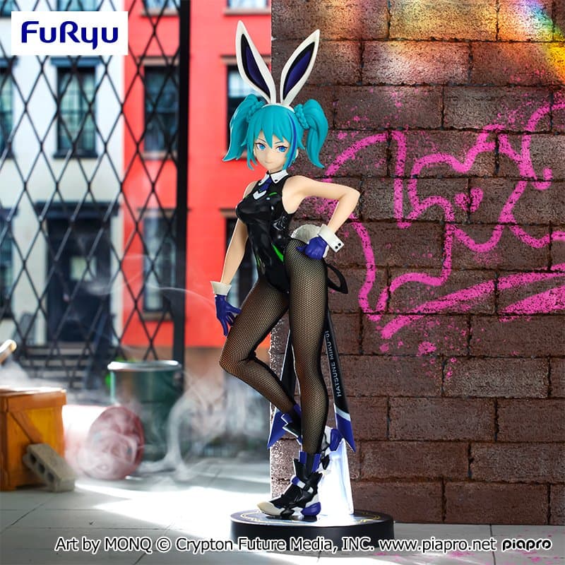 Vocaloid Hatsune Miku BiCute Bunnies Figure Street Violet ver.