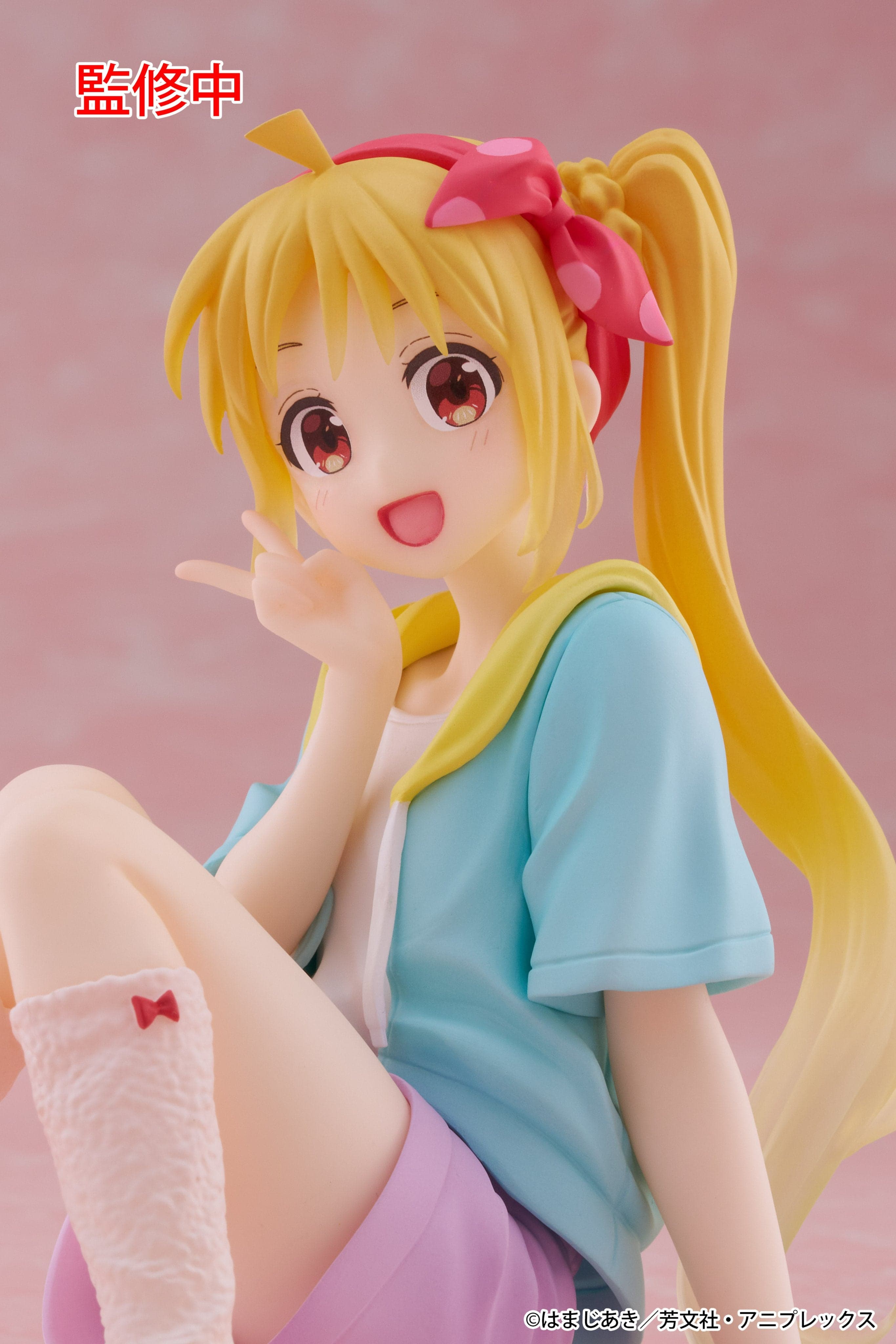 Bocchi the Rock! Desktop Cute Figure Ijichi Nijika Roomwear ver.