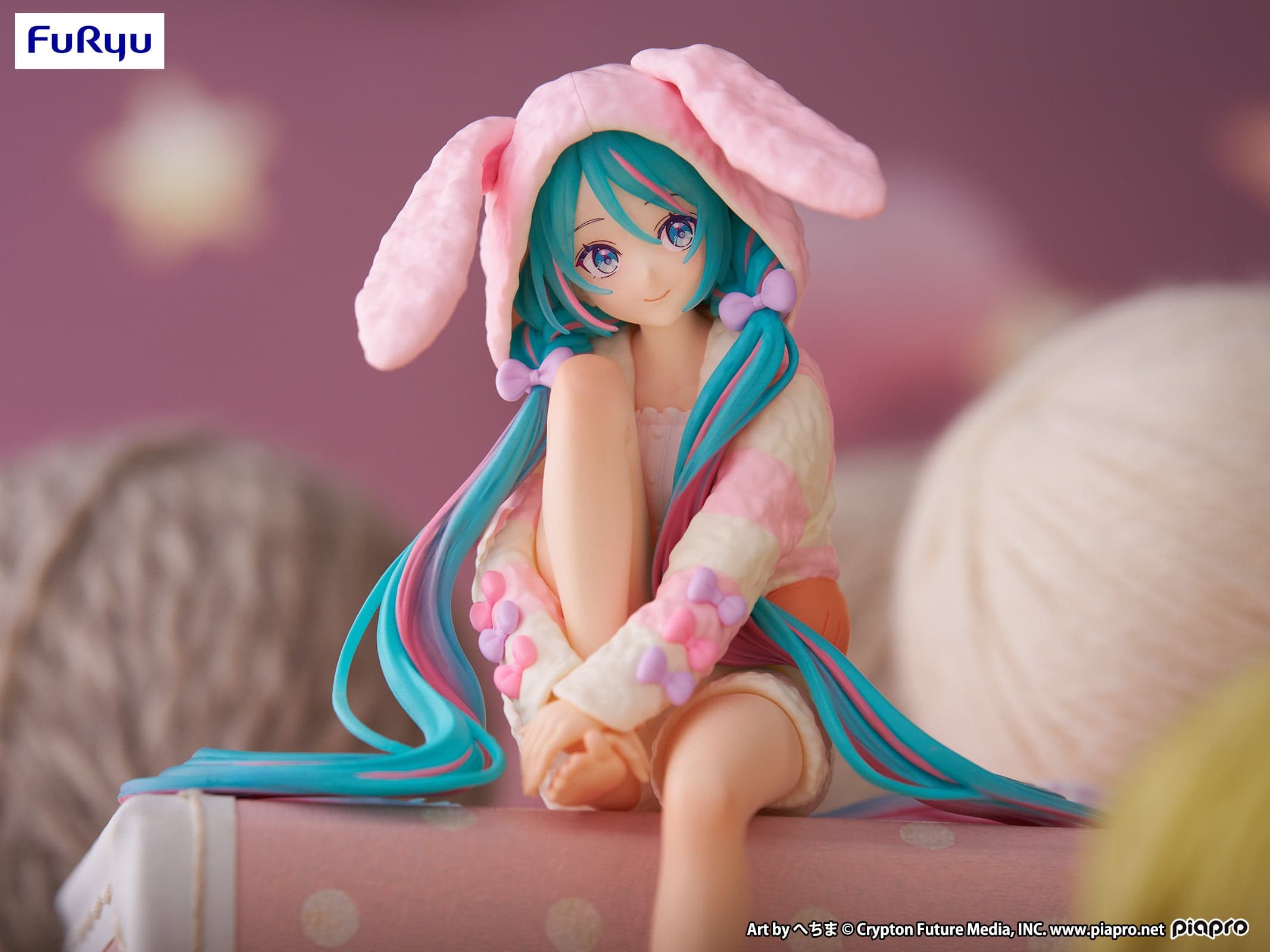 Noodle Stopper Figure Usamimi/Rabbit Ear Hood Pajama