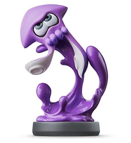 amiibo Inkling Squid  (neon purple) - Splatoon Series