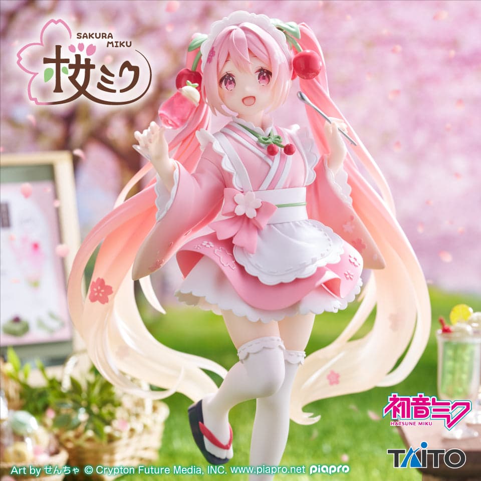 Sakura Miku Newley Written Figure Japanese Cafe Ver.